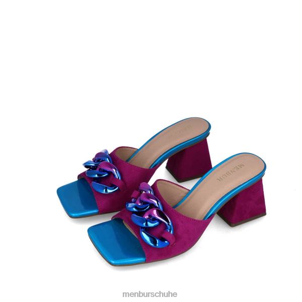 mittlere und niedrige Absätze Menbur Retikuli violett Frauen 2R0V01612