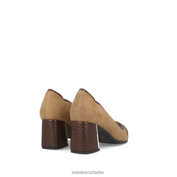 mittlere und niedrige Absätze Menbur Rodonita Beige Frauen 2R0V05621