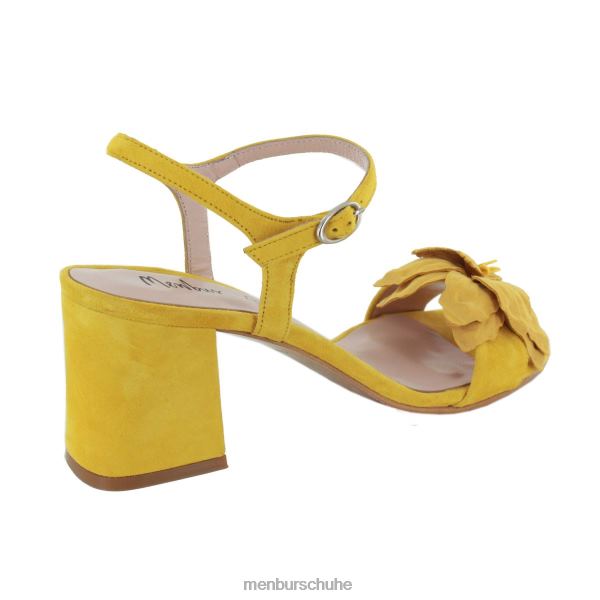 mittlere und niedrige Absätze Menbur Romana Gelb Frauen 2R0V02085