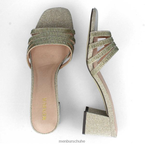 mittlere und niedrige Absätze Menbur Salitto Gold Frauen 2R0V01883
