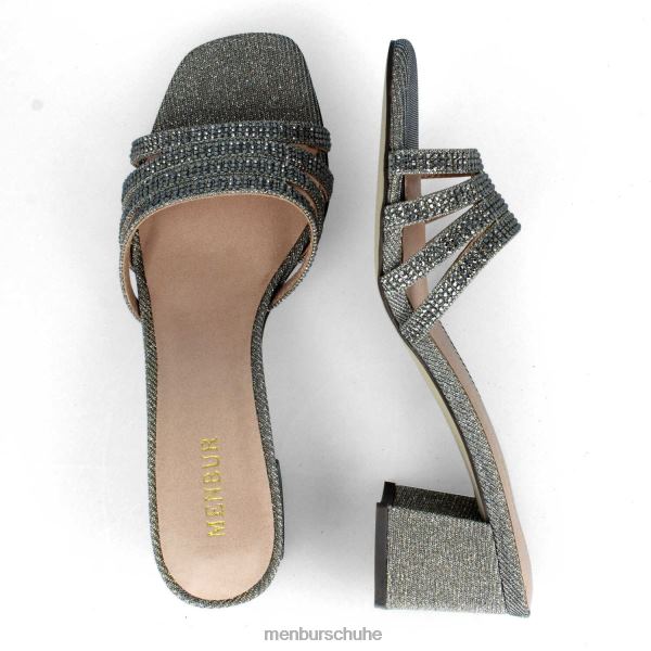 mittlere und niedrige Absätze Menbur Salitto grau Frauen 2R0V01882