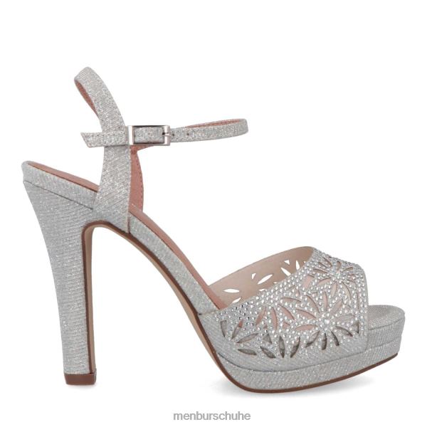 mittlere und niedrige Absätze Menbur Secondo Silber Frauen 2R0V05917
