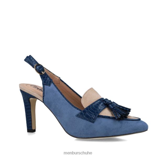 mittlere und niedrige Absätze Menbur Selenita Azul Claro Frauen 2R0V01668