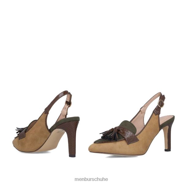 mittlere und niedrige Absätze Menbur Selenita Beige Frauen 2R0V05708