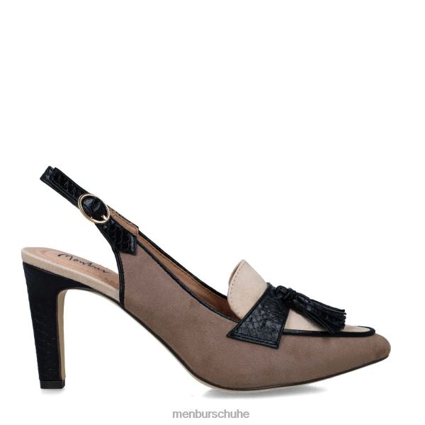 mittlere und niedrige Absätze Menbur Selenita braun Frauen 2R0V05707