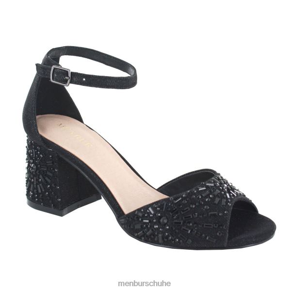 mittlere und niedrige Absätze Menbur Solbiate 3 Schwarz Frauen 2R0V02114