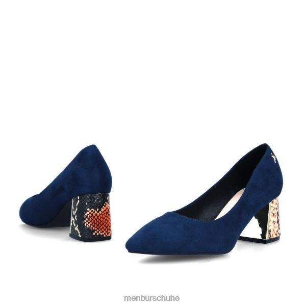 mittlere und niedrige Absätze Menbur Solfara Dunkelblau Frauen 2R0V01737