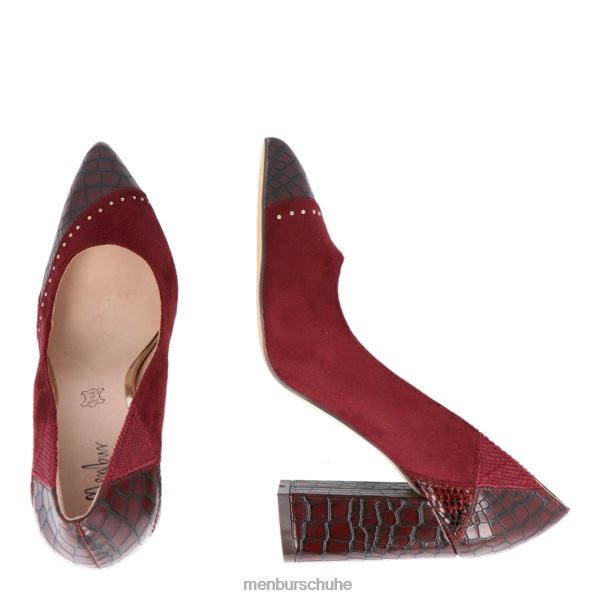 mittlere und niedrige Absätze Menbur Sorgono 3 Rot Frauen 2R0V02153