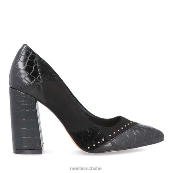 mittlere und niedrige Absätze Menbur Sorgono 3 Schwarz Frauen 2R0V02112