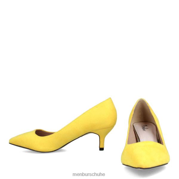 mittlere und niedrige Absätze Menbur Stilfserjoch Gelb Frauen 2R0V01940