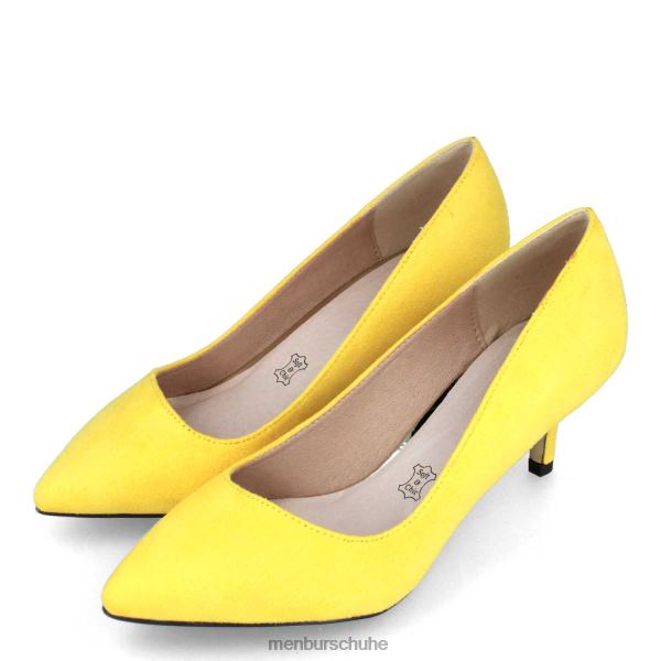 mittlere und niedrige Absätze Menbur Stilfserjoch Gelb Frauen 2R0V01940