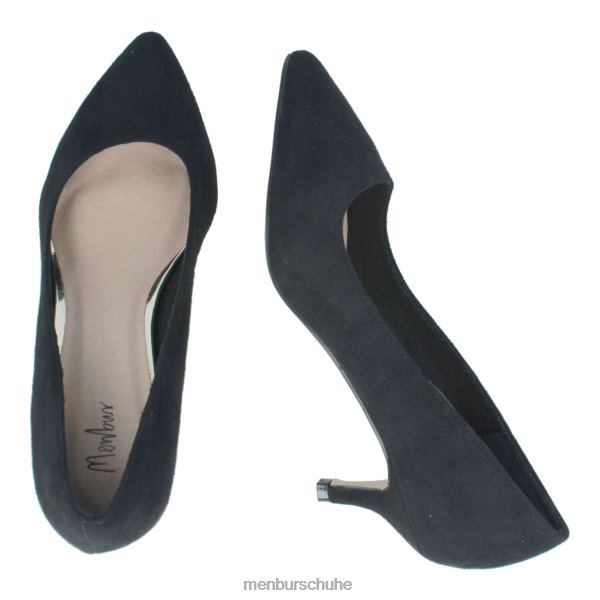 mittlere und niedrige Absätze Menbur Stilfserjoch Schwarz Frauen 2R0V01936