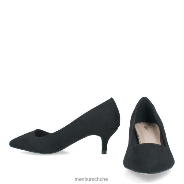 mittlere und niedrige Absätze Menbur Stilfserjoch Schwarz Frauen 2R0V01936