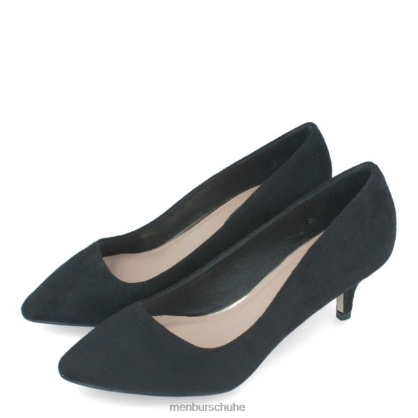 mittlere und niedrige Absätze Menbur Stilfserjoch Schwarz Frauen 2R0V01936