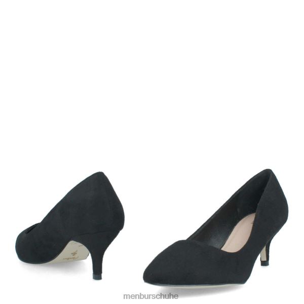 mittlere und niedrige Absätze Menbur Stilfserjoch Schwarz Frauen 2R0V01936