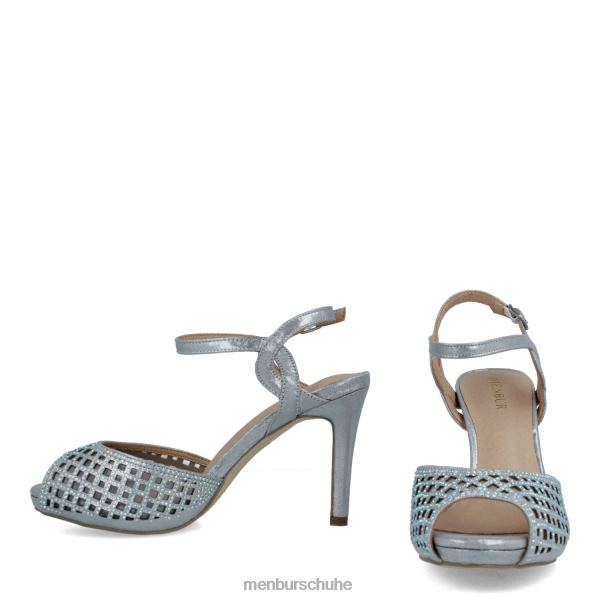 mittlere und niedrige Absätze Menbur Stoppo Silber Frauen 2R0V02174