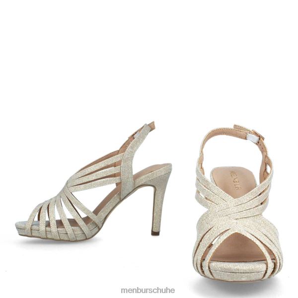 mittlere und niedrige Absätze Menbur Strepeto Beige Frauen 2R0V02173