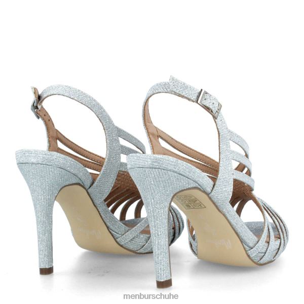 mittlere und niedrige Absätze Menbur Strepeto Silber Frauen 2R0V02172