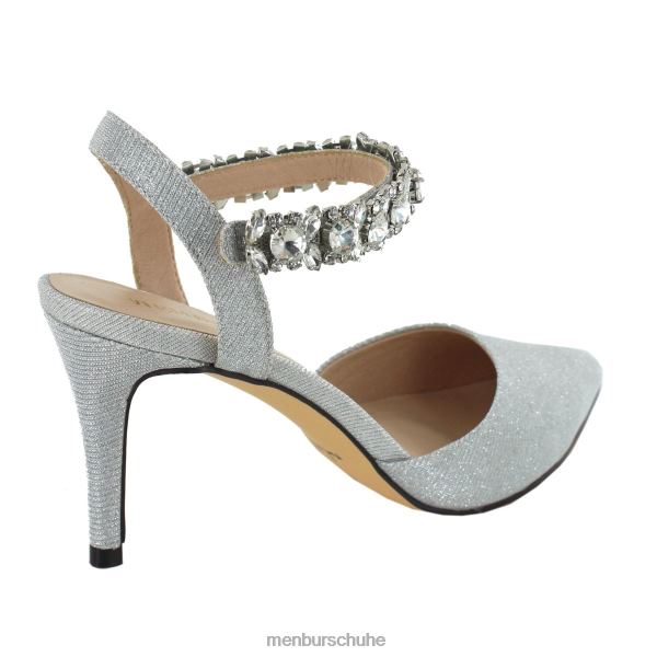 mittlere und niedrige Absätze Menbur Szene Silber Frauen 2R0V01885