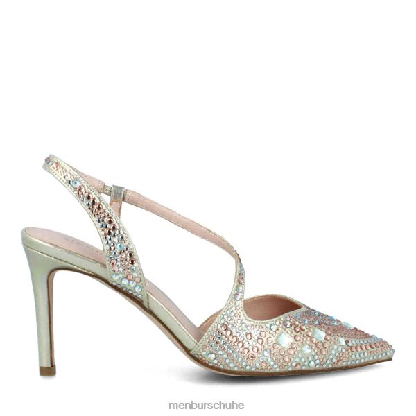 mittlere und niedrige Absätze Menbur Tarantasca Gold Frauen 2R0V01707