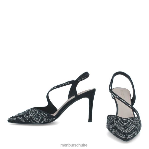 mittlere und niedrige Absätze Menbur Tarantasca Schwarz Frauen 2R0V05829