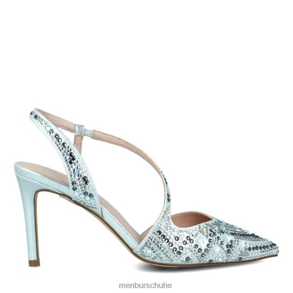 mittlere und niedrige Absätze Menbur Tarantasca Silber Frauen 2R0V05828