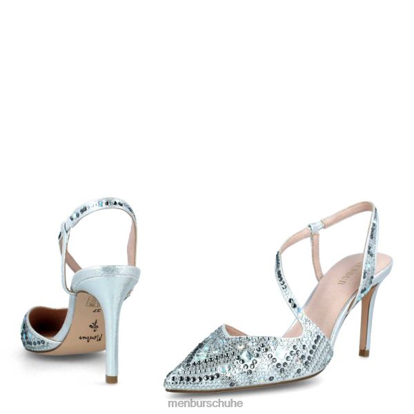 mittlere und niedrige Absätze Menbur Tarantasca Silber Frauen 2R0V05828