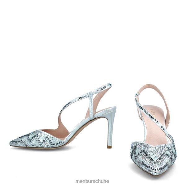 mittlere und niedrige Absätze Menbur Tarantasca Silber Frauen 2R0V05828