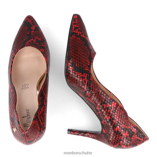 mittlere und niedrige Absätze Menbur Tarvisio Rot Frauen 2R0V02131