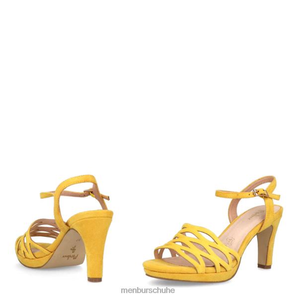 mittlere und niedrige Absätze Menbur Trient Gelb Frauen 2R0V01705