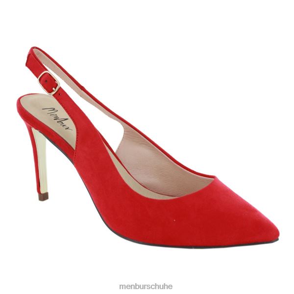 mittlere und niedrige Absätze Menbur Troina Rot Frauen 2R0V01963
