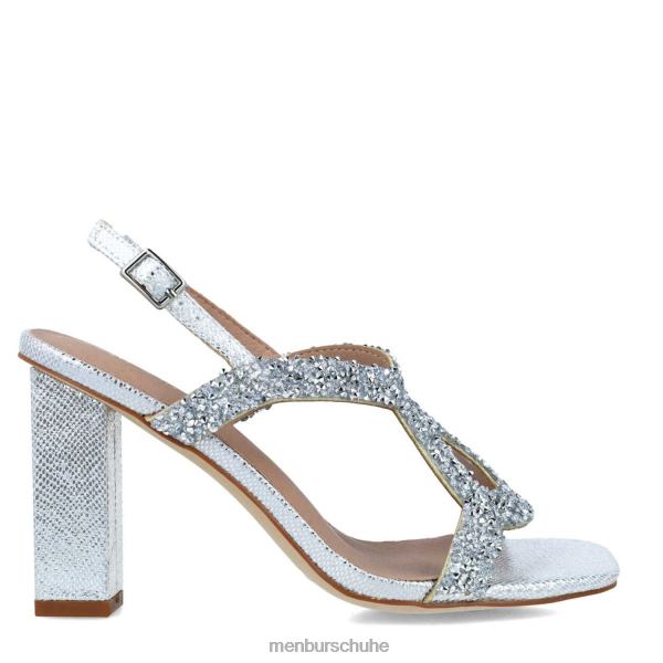 mittlere und niedrige Absätze Menbur Urania Silber Frauen 2R0V01696