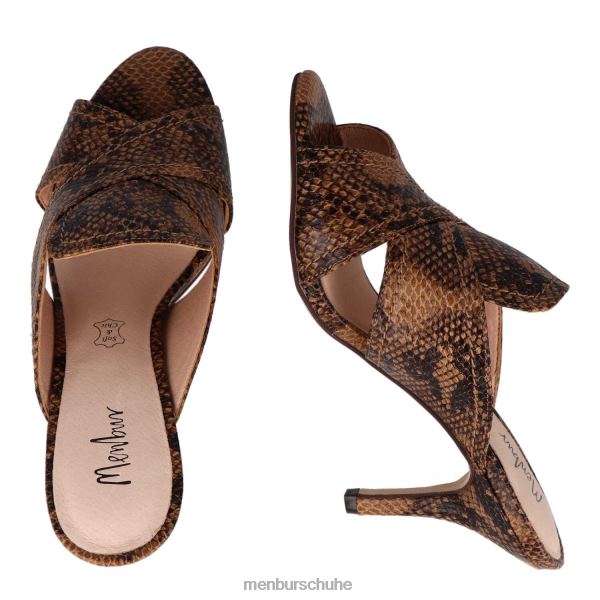 mittlere und niedrige Absätze Menbur Vallicella braun Frauen 2R0V01975