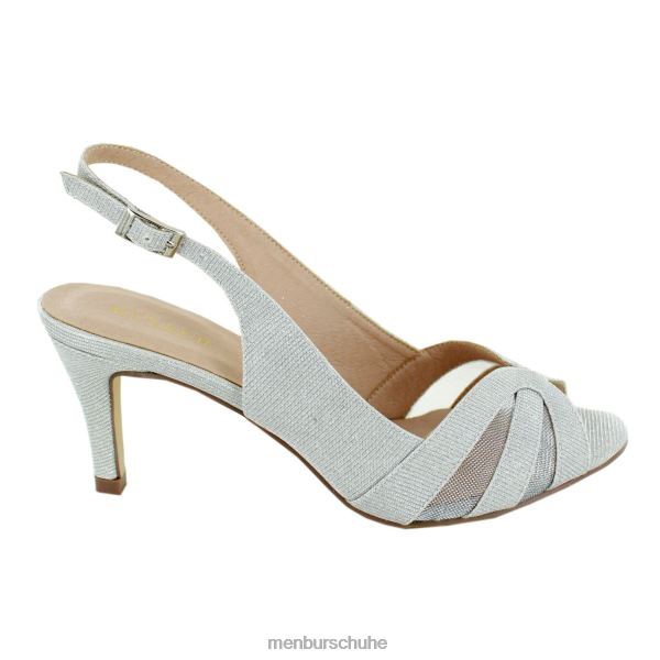 mittlere und niedrige Absätze Menbur Vallonto Silber Frauen 2R0V02022