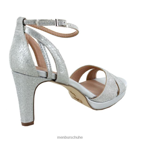 mittlere und niedrige Absätze Menbur Villarelli Silber Frauen 2R0V02059