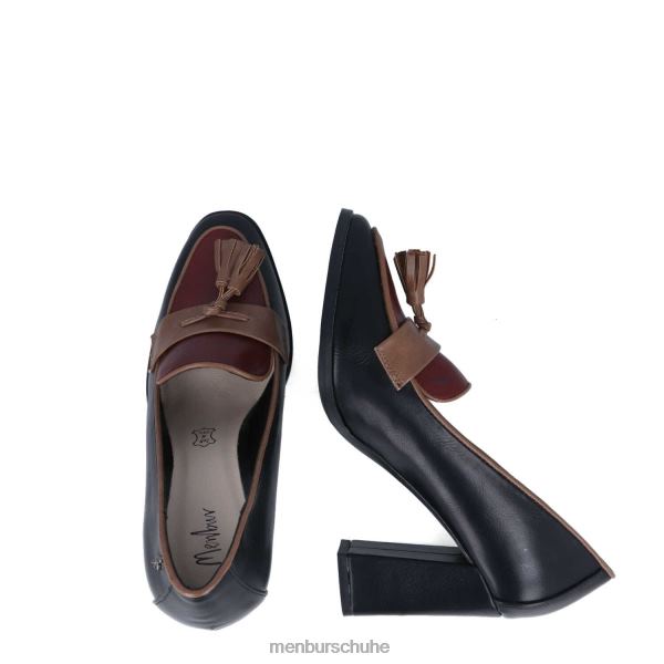 mittlere und niedrige Absätze Menbur Vinca Schwarz Frauen 2R0V01724