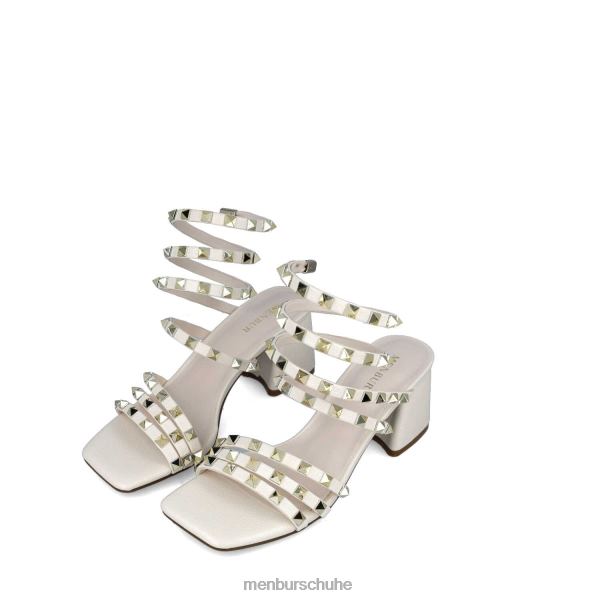 mittlere und niedrige Absätze Menbur Waage Weiß Frauen 2R0V01572