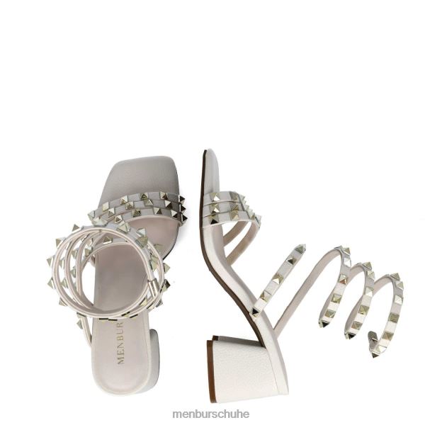 mittlere und niedrige Absätze Menbur Waage Weiß Frauen 2R0V01572