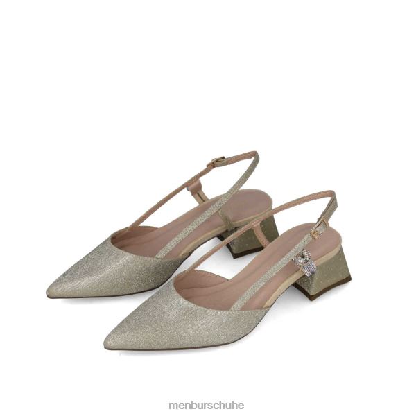 mittlere und niedrige Absätze Menbur achernar Gold Frauen 2R0V05553