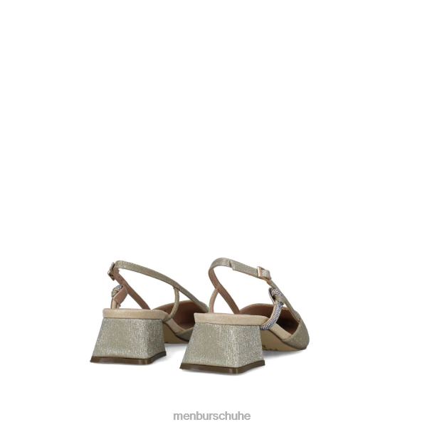 mittlere und niedrige Absätze Menbur achernar Gold Frauen 2R0V05553
