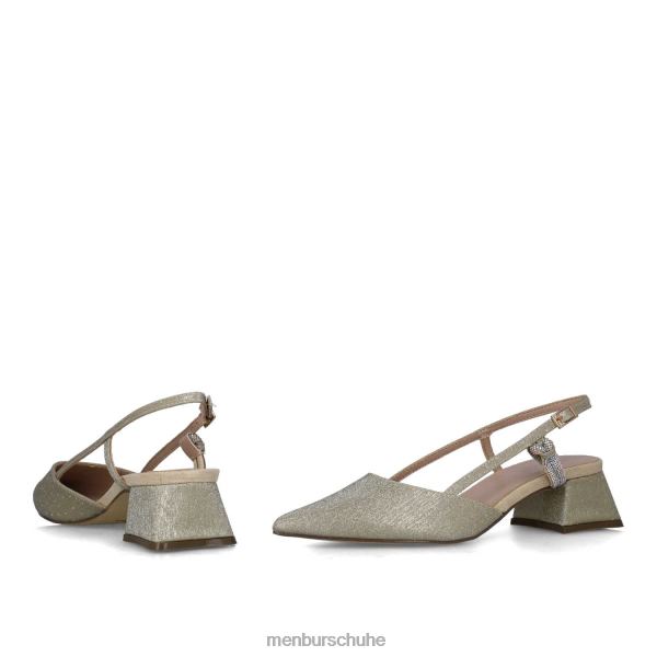 mittlere und niedrige Absätze Menbur achernar Gold Frauen 2R0V05553