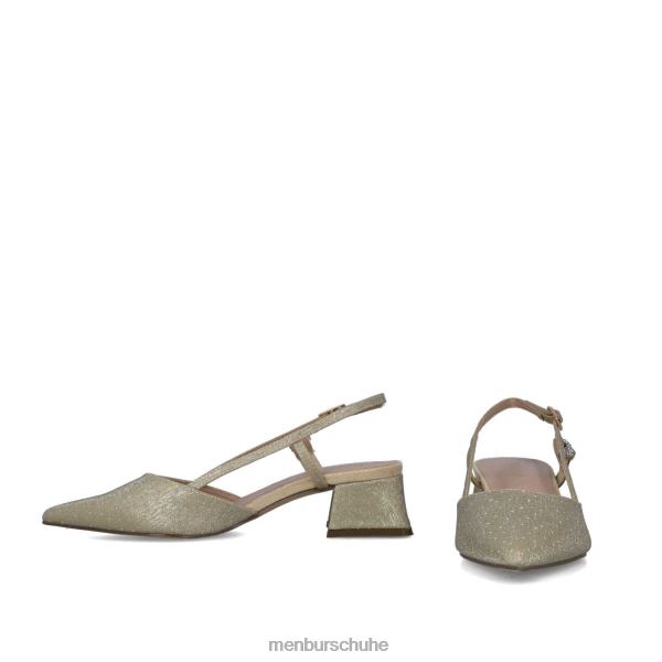 mittlere und niedrige Absätze Menbur achernar Gold Frauen 2R0V05553