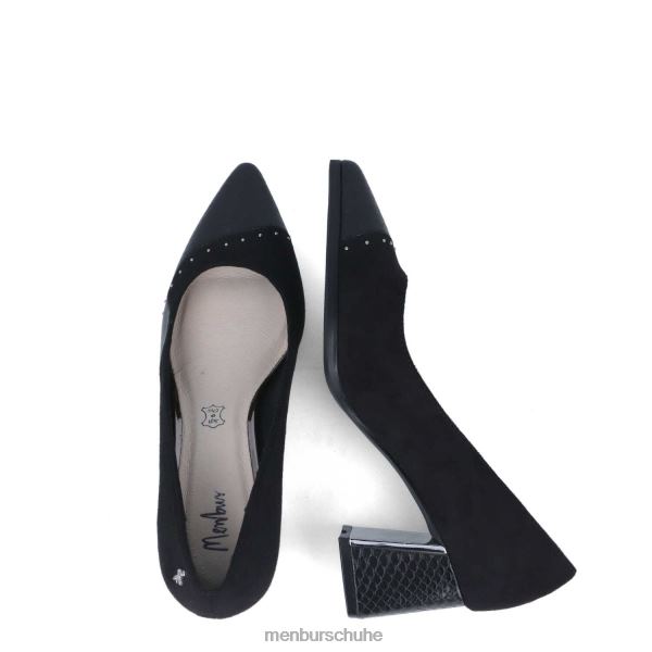 mittlere und niedrige Absätze Menbur actea Schwarz Frauen 2R0V05886