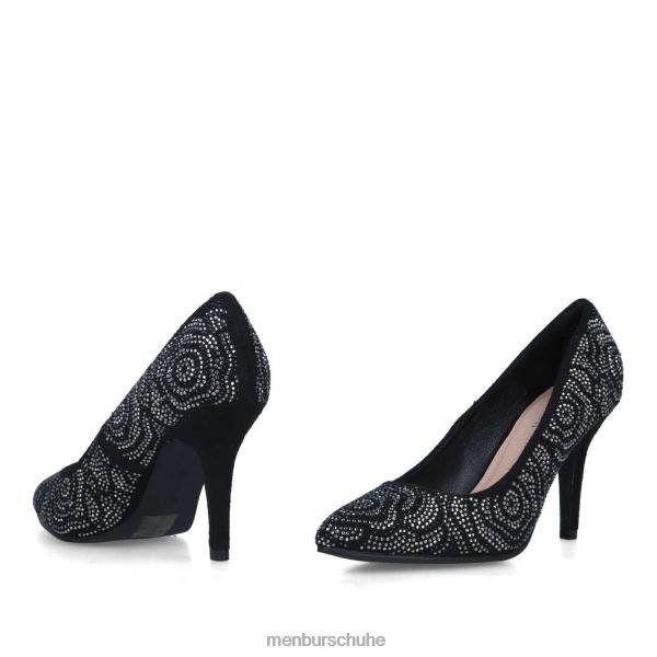 mittlere und niedrige Absätze Menbur alcea Schwarz Frauen 2R0V01722