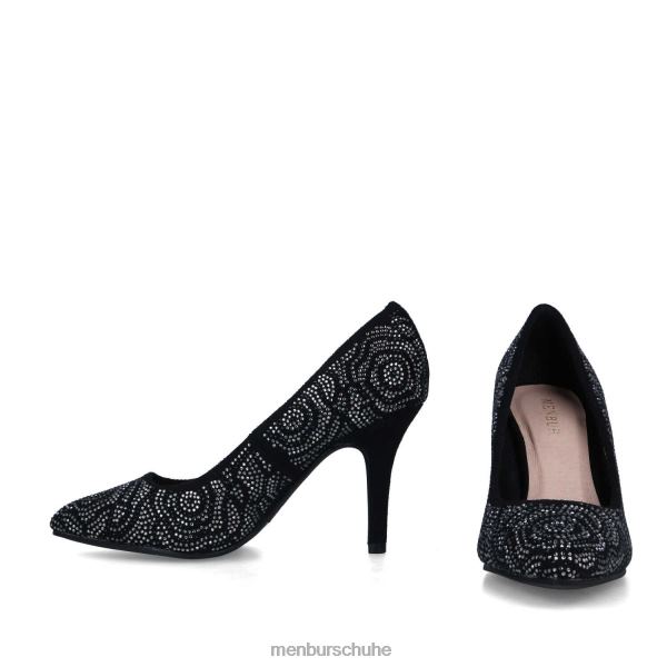 mittlere und niedrige Absätze Menbur alcea Schwarz Frauen 2R0V01722