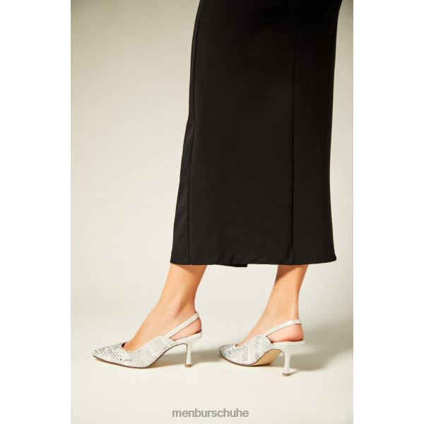 mittlere und niedrige Absätze Menbur altair Silber Frauen 2R0V05580