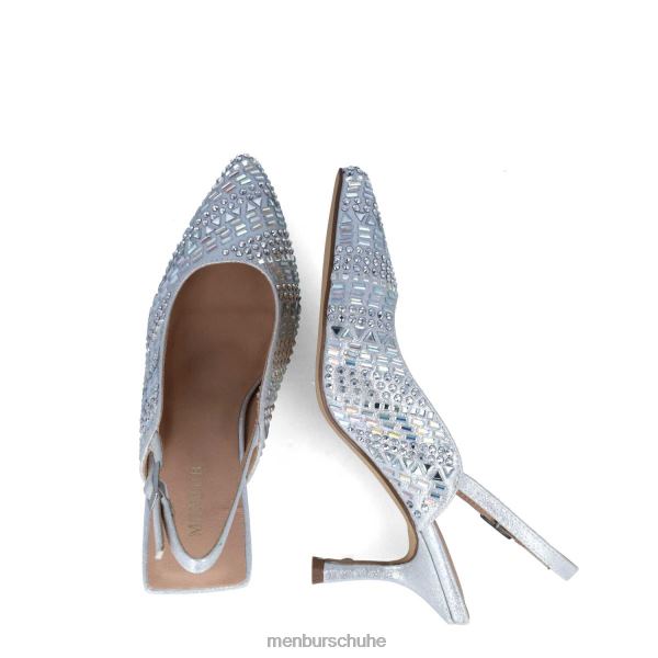 mittlere und niedrige Absätze Menbur altair Silber Frauen 2R0V05580