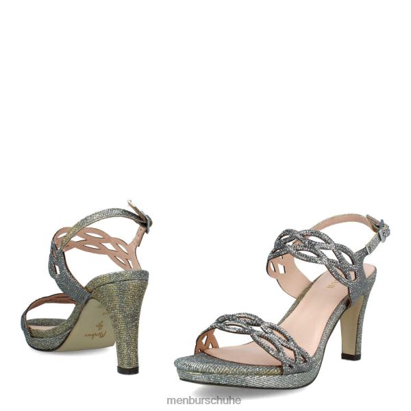 mittlere und niedrige Absätze Menbur altino grau Frauen 2R0V01694