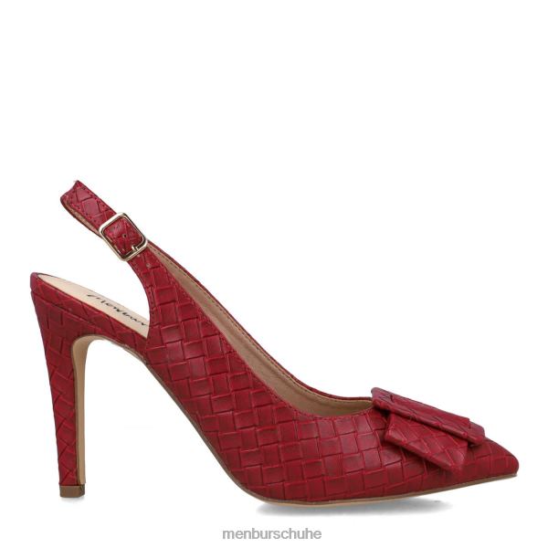 mittlere und niedrige Absätze Menbur anortosita Rot Frauen 2R0V01658