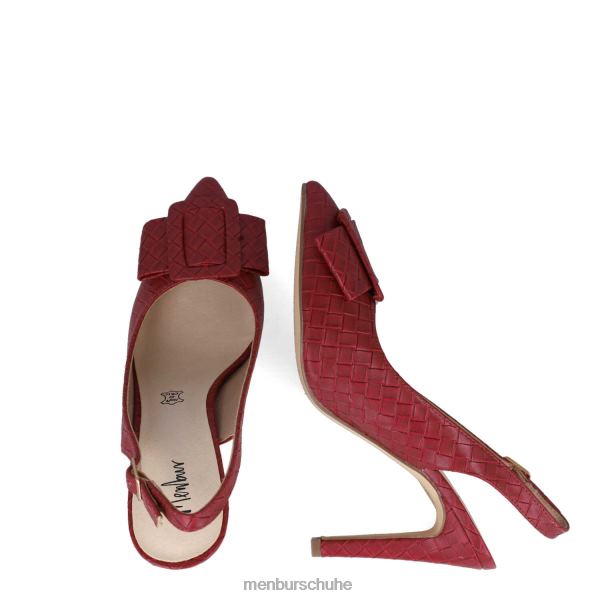 mittlere und niedrige Absätze Menbur anortosita Rot Frauen 2R0V01658